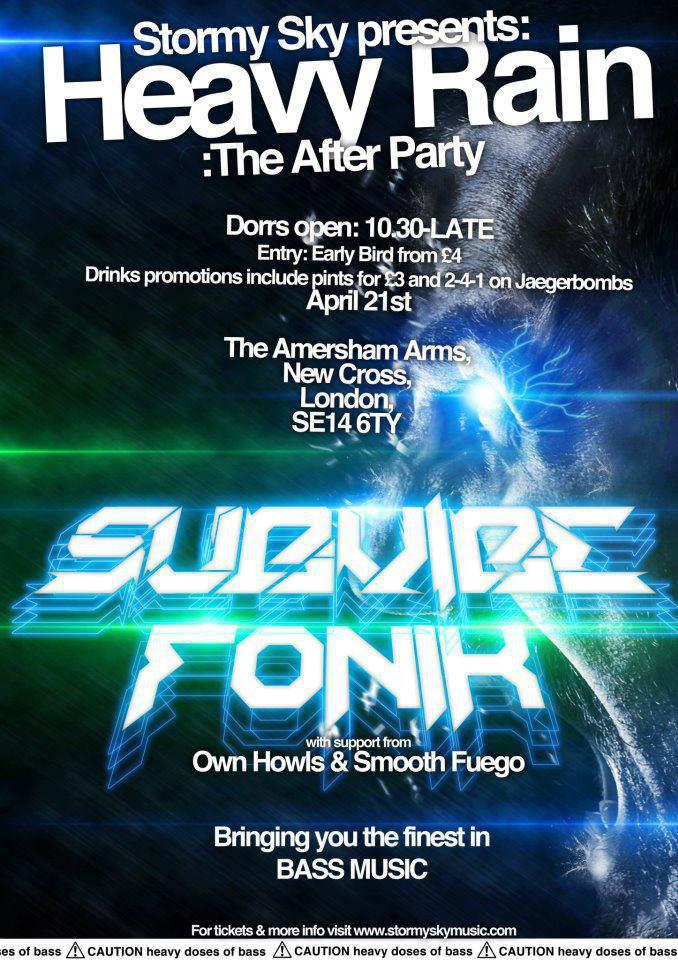 Stormy Sky Music presents Heavy Rain
