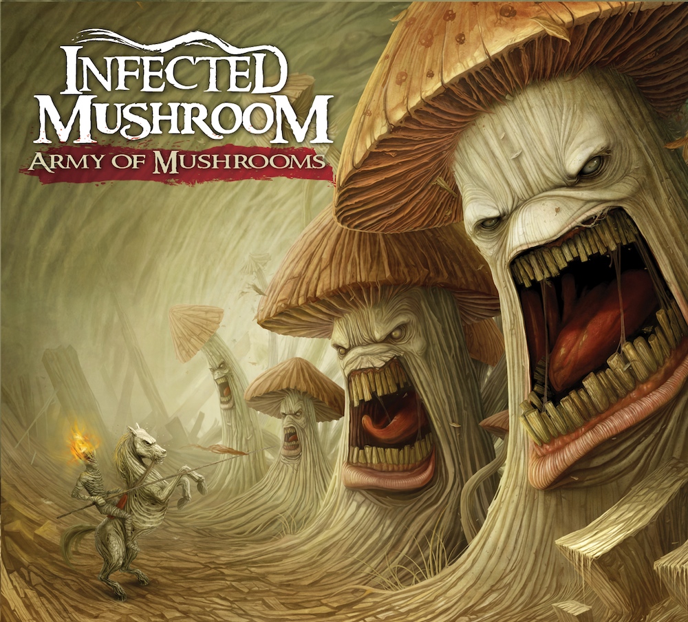 Infected Mushroom - 'Army Of Mushrooms' packshot